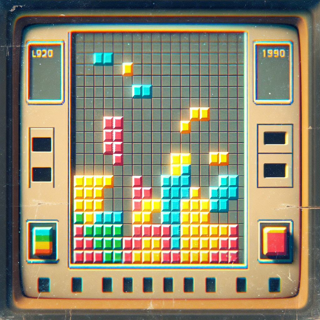 Tetris game screenshot